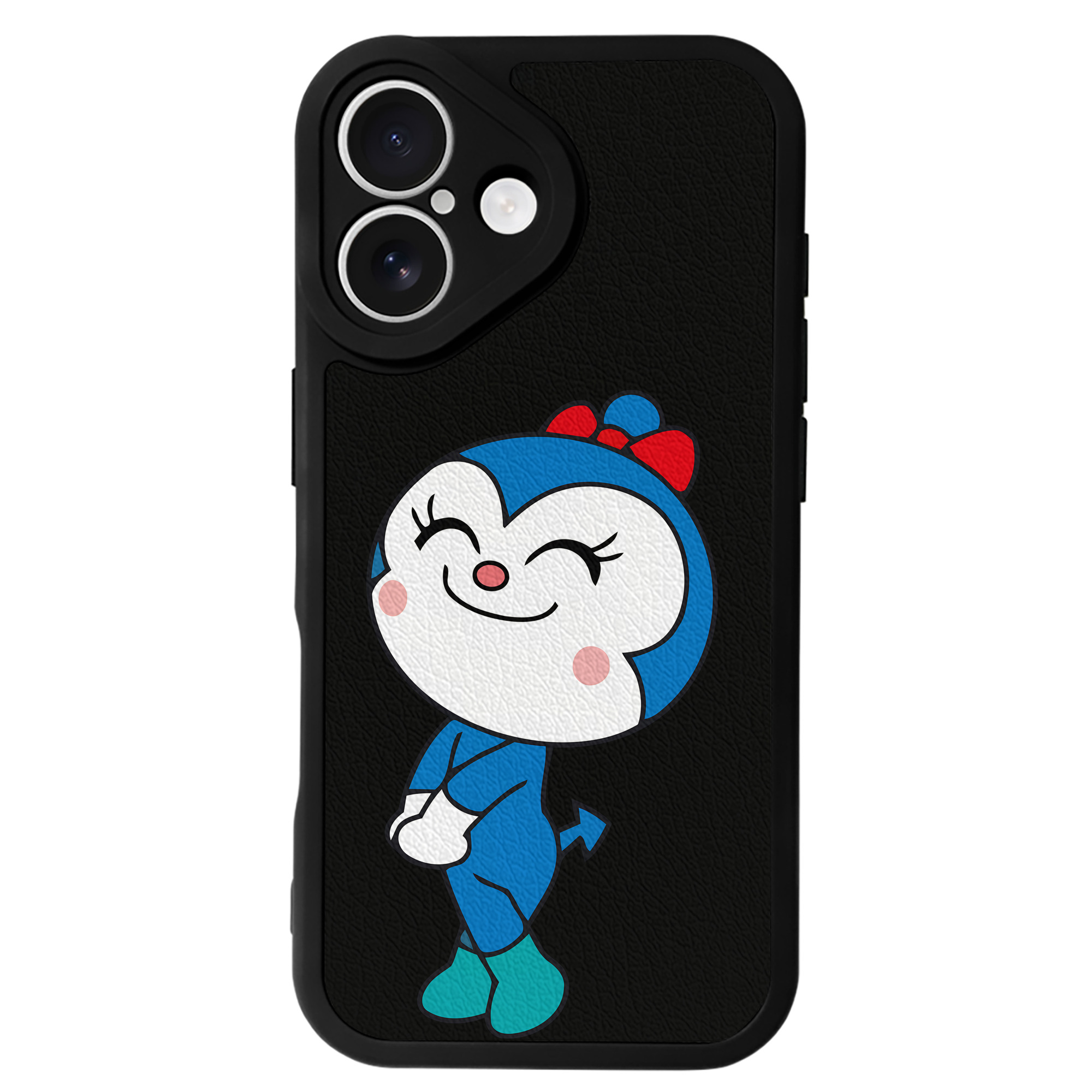（画像用） アンパンマン Anpanman 【iPhone 16シリーズ対応】シリコンスマホケース（レザー調） 材質：シリコン